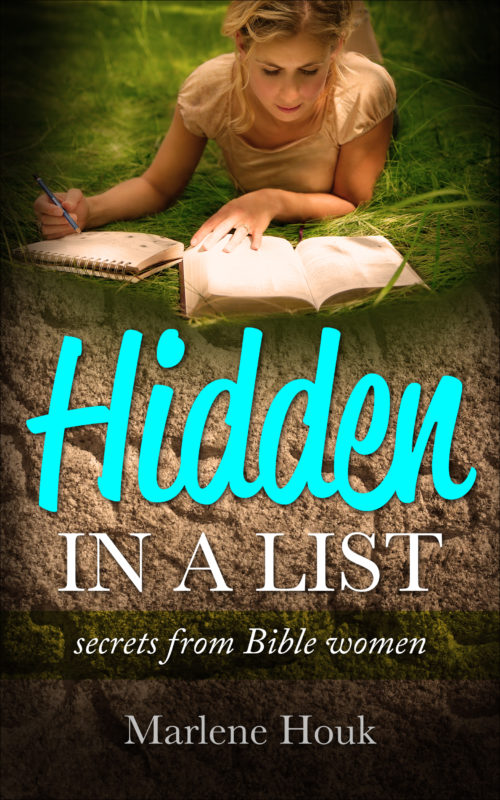 Hidden in a List – secrets from Bible women